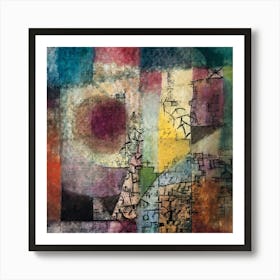 Abstract Painting 17 Art Print