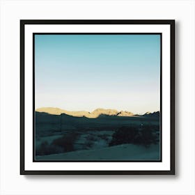 Desert Landscape Affiche