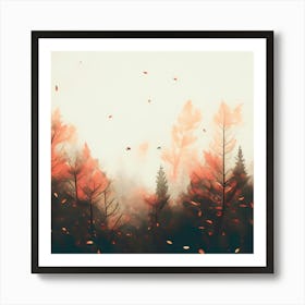 Autumn Forest 3 Art Print
