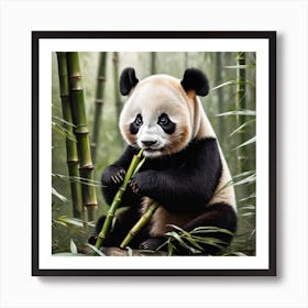 Panda Bear Art Print