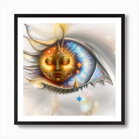 Eye Of The Sun Art Print