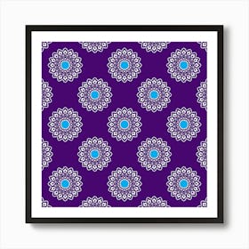 Mughal Motifs Art Print