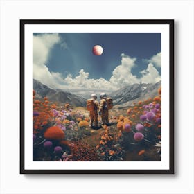 No Man S Moon Art Print