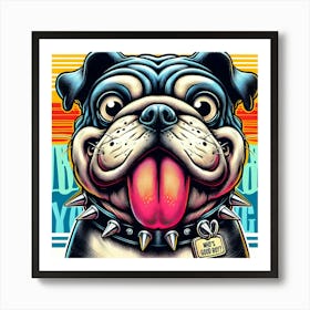 Bulldog 2 Art Print