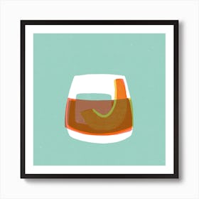 Oldfashioned Square Art Print