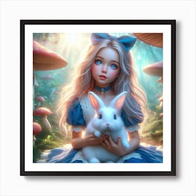 Alice In Wonderland 3 Art Print