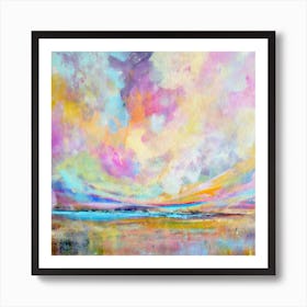 Colourful Sky Art Print