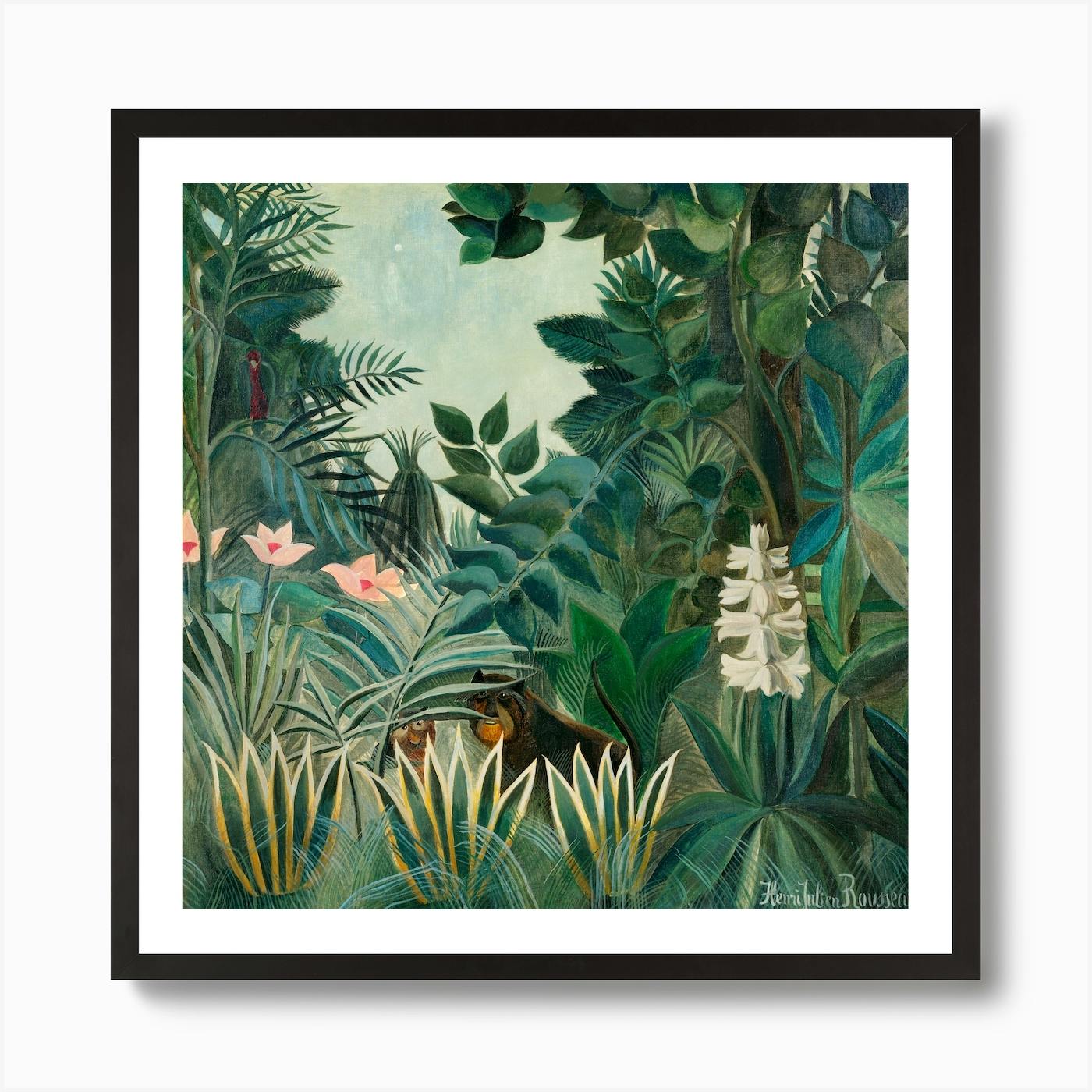 rousseau festő  Google keresés  Toucan art Art painting Jungle art