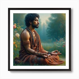 Buddha 9 Art Print