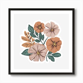 Flower Bouquet Art Print