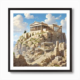 Parthenon 3 Art Print