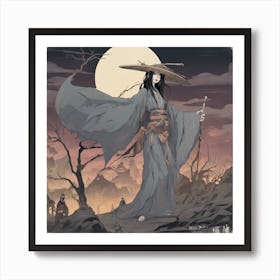 Samurai 1 Art Print