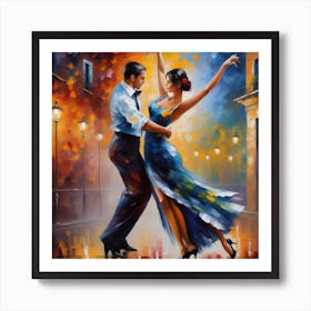 Flamenco Dance Art Print