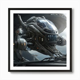 Spaceship Art Print