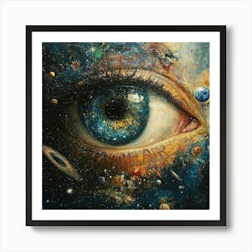 Eye Of The Universe Art 1 Art Print