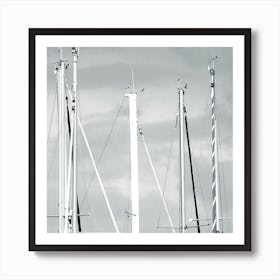 Ships Masts Art Print