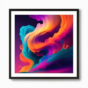 Abstract Painting 5 Art Print