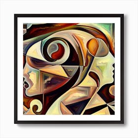 Abstract Painting 9 Art Print