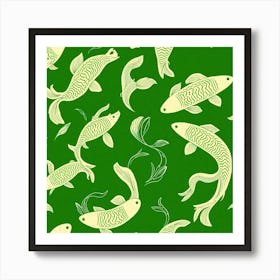 Koi Fish 35 Art Print