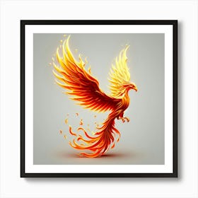 Phoenix Bird Art Print