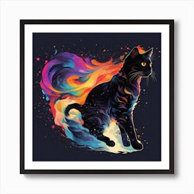 Cat Canvas Print Art Print