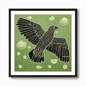 Eagle In Flight 1 Art Print
