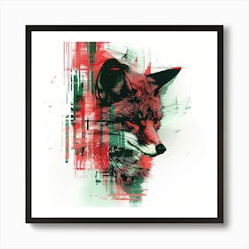 Red Fox 3 Art Print