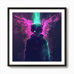 Angel Wings 8 Art Print