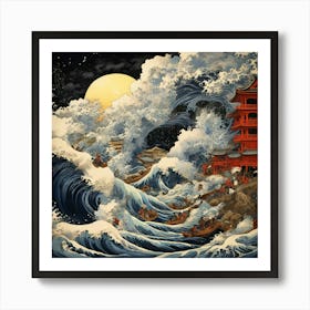 Great Wave Of Japan Art Print