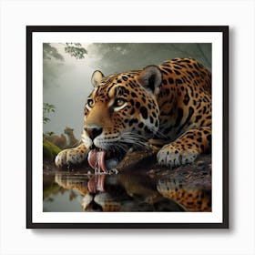 Jaguar Art Print