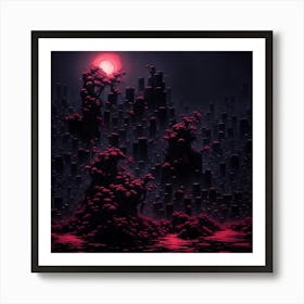 Dark City Art Print