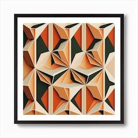 Geometric Wall Art,Futuristic Elegance: Modern Abstract Background Pattern Art Print