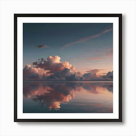 Sunset Clouds Art Print