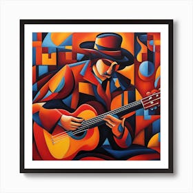 Acoustic Guitar 25 Art Print