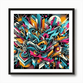 Graffiti Art 5 Art Print