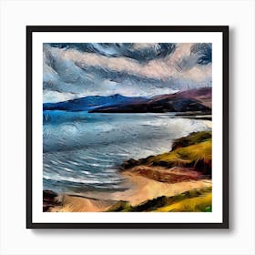 Scottish Highlands Seaside Series 7 Art Print