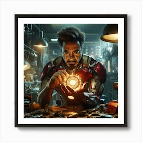 Iron Man Art Print