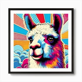 Llama 4 Art Print