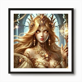 Queen Sorath Portrait Art Print