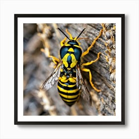 Wasp photo 3 Art Print