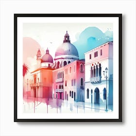 Venice City Art Print