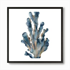 Blue Coral 3 Art Print