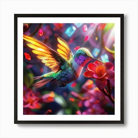 Hummingbird Art Print