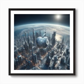 Apple City 2 Art Print