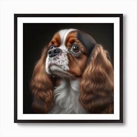 King Charles Spaniel 1 Art Print