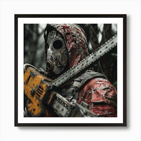 Sawblade Slaughter Art Print