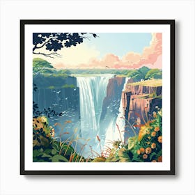 Victoria Falls 3 Art Print