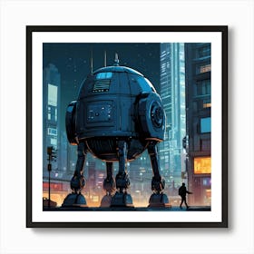 Robotic Giant Art Print