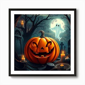 Halloween Pumpkin Poster