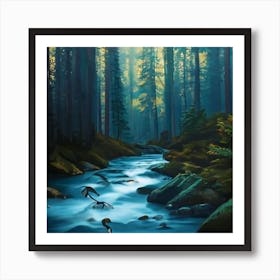 Forest 49 Art Print